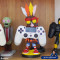 استند دسته کراش ماسک‌دار Crash Bandicoot